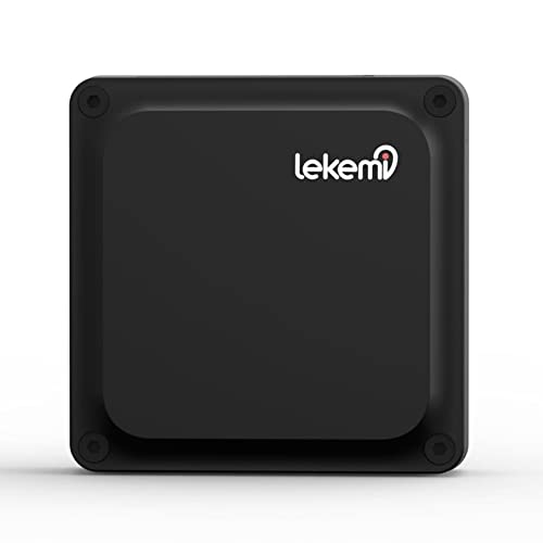 Lekemi L11 Localizador GPS para Coche con Aplicación Gratuita, Imán Potente y Batería de 6000mAh Color Negro