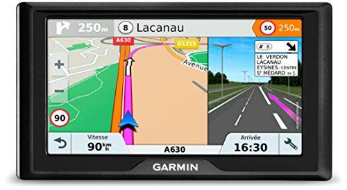 Garmin Drive 61 Full EU LMT-S, Navegador GPS con mapas de por Vida y tráfico vía móvil (Pantalla de 6 pulgadas, Mapa Europa Completo) (Reacondicionado)