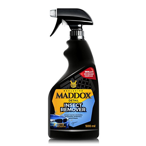 Maddox Detail - Insect Remover 500 ml para Coche | Elimina Mosquitos y Manchas en Faros, Parabrisas y Parachoques | Ideal para Limpieza de Alto Rendimiento | Spray de Limpieza de Automóviles