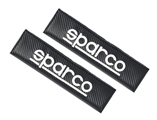 Sparco 1 Set of 2 belt pillows car look CARBON universals