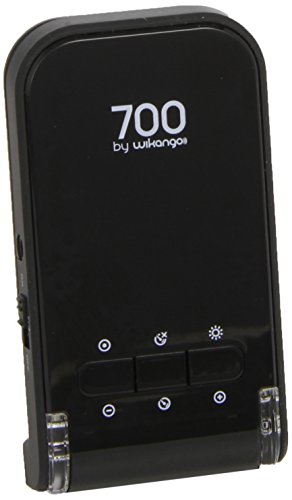 Wikango 700 - Avisador de radar,radares fijos y móviles, pantalla digital, alertas vocales, limitador de velocidad, bateria incluida, memoria de puntos personales.