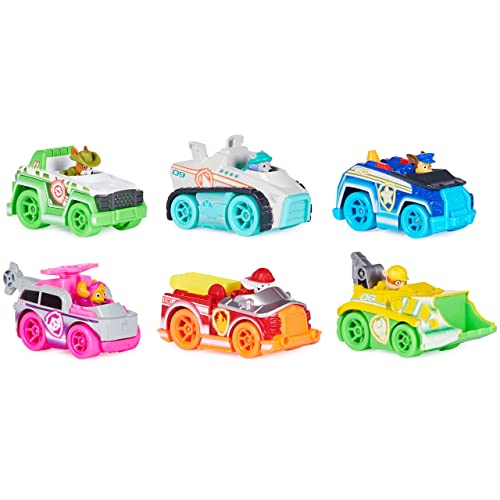 Paw Patrol Metal Neon Rescue Vehicles Gift Pack, Multicolor (SPIN Master 6064139)